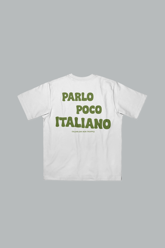 PARLO POCO TEE WHITE