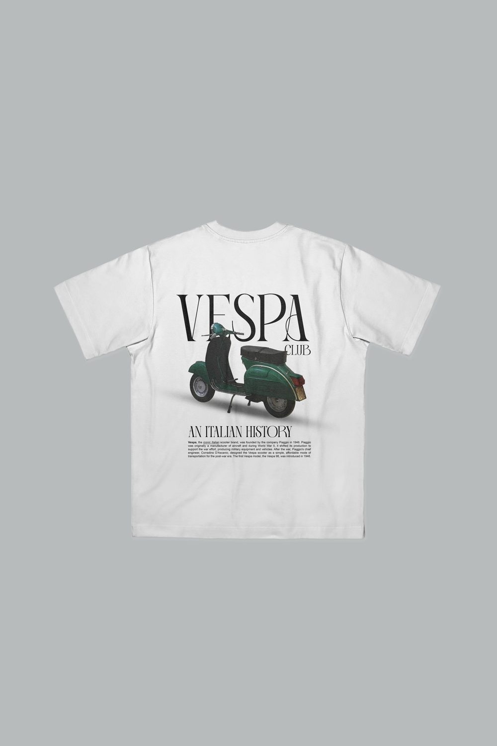 VESPA CLUB TEE WHITE